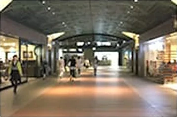 天神地下街からのアクセス