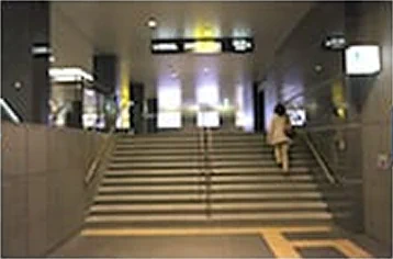 天神地下街からのアクセス