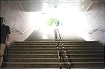 天神地下街からのアクセス