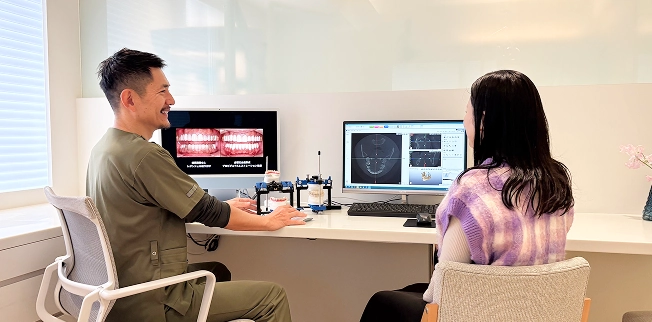 精密な検査と丁寧な説明