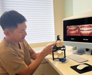 渡辺通さとう歯科・矯正歯科のカウンセリング風景